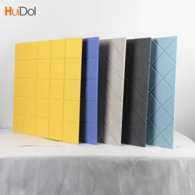 V-groove polyester fiber sound-absorbing board has good indoor decoration sound-absorbing performance