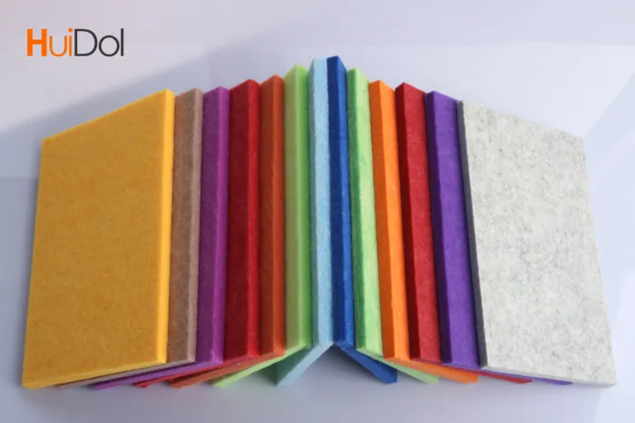 PET sound-absorbing panels can be customized in size and shape for multiple occasions