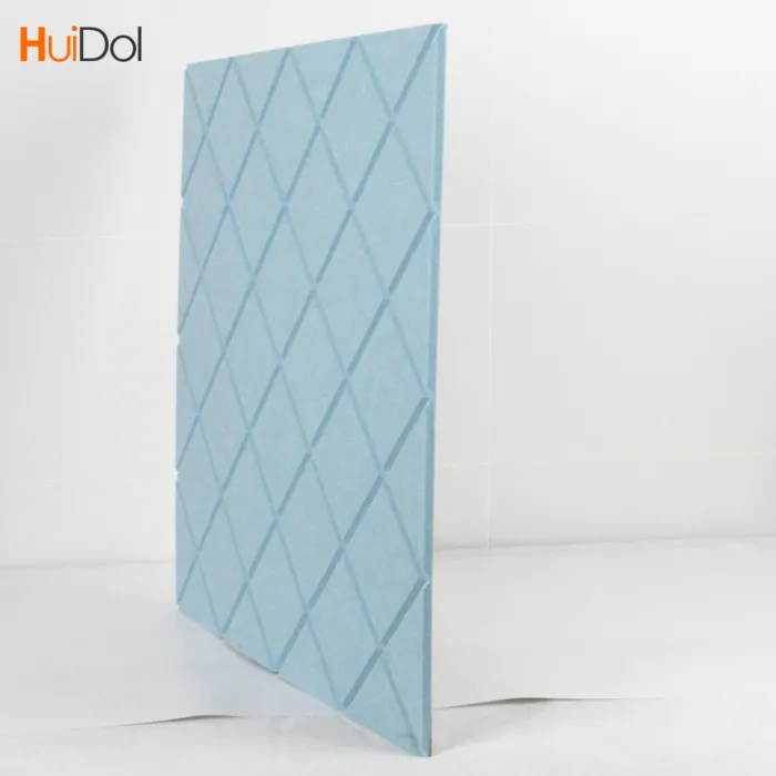 V-groove sound-absorbing panel made of 100% polyester fiber, environmentally friendly and safe