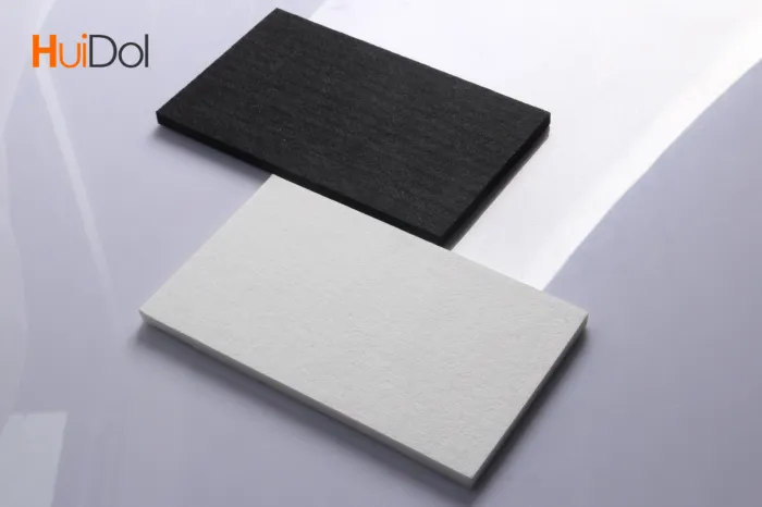 Polyester fiber sound-absorbing board with diverse color options, E0 level environmentally friendly sound-absorbing and noise reduction