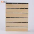 Wooden sound-absorbing board, perforated polyester fiber wood plastic wall decoration groove, wooden soundproofing board