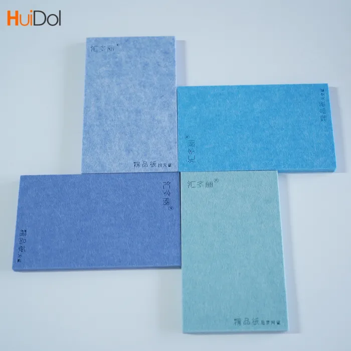 Polyester fiber sound-absorbing board wall decoration material, cinema piano room, recording studio, conference room sound-absorbing board