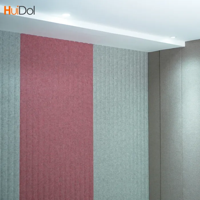 Polyester fiber sound-absorbing board wall decoration material, cinema piano room, recording studio, conference room sound-absorbing board