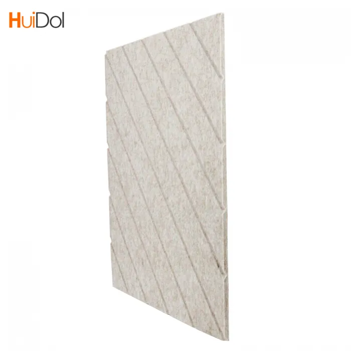 HuiDol 100% Polyester Pet Acoustic Fiber Wall Acoustic Board Sound Proof Absorption Acoustic Panels