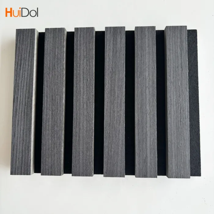 Grille sound-absorbing board, acoustic wood board, polyester fiber bottom plate, suitable for various scene wall decoration