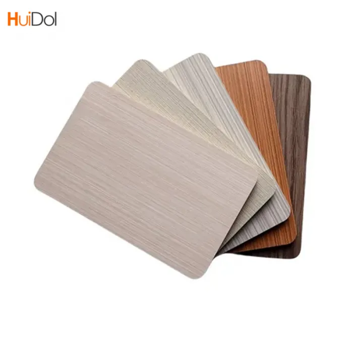 Wooden decorative panel background wall carbon crystal panel