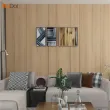 Wood grain carbon crystal panel wood decorative panel seamless carbon crystal panel interior decoration