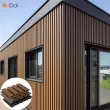 Outdoor wall panel WPC composite plastic wood Great Wall board anti mold and moisture-proof courtyard outdoor wood plastic fence board