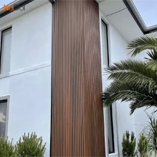 WPC wall panel exterior wall WPC wall cladding outdoor wood plastic composite suction board