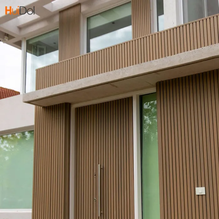 WPC wall panel exterior wall WPC wall cladding outdoor wood plastic composite suction board