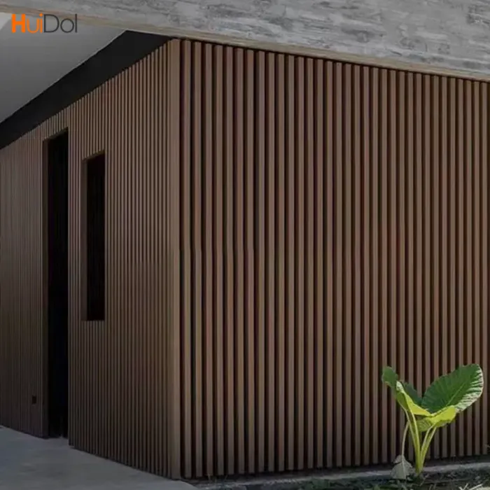 New design outdoor wall cladding WPC external composite material external WPC wall laminating board